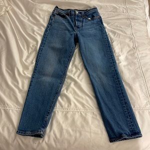 Levis wedgie straight jeans